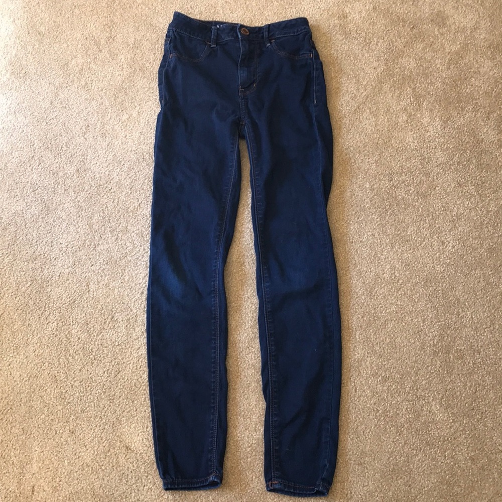 American Eagle sky high legging 00 ae Jeans - Picture 2 of 7